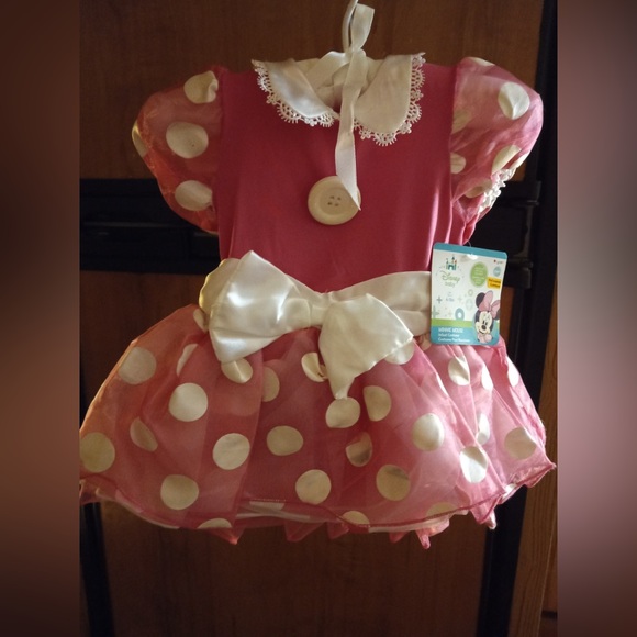 Pink Minnie Mouse Dress Costume/Outfit - Picture 1 of 4